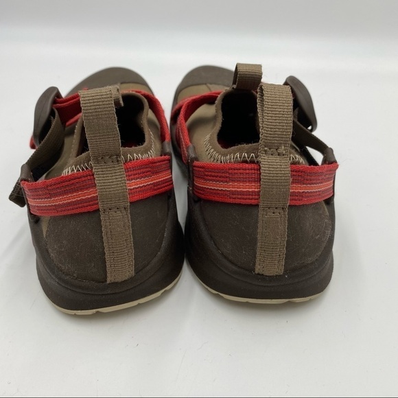 Chaco Ponsul Bulloo Brown Red Pink Women's Size 7 - Picture 4 of 11